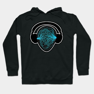 music waves Hoodie